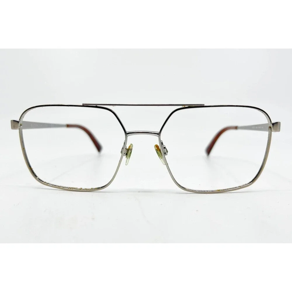 Ralph Lauren Eyeglass Frames Mens Silver RL 5112 9220 Square Aviator 54-16-145